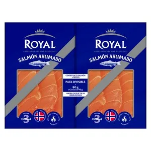 Royal Salmón Ahumado Duo 2 X 40 G. 80 G