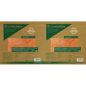 Salmón Ahumado en Lonchas Tradición Escocesa Pack 2 X 80 G la Balinesa