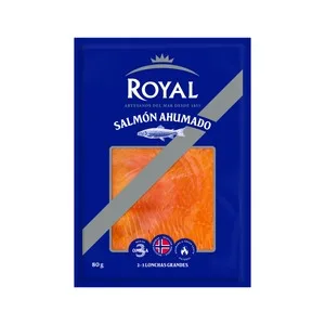 Royal Salmón Ahumado Intenso 80 Gr.