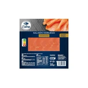 Salmón Ahumado Noruego Carrefour Extra 200 G