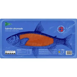 Salmón Ahumado Noruego  el Corte Ingles 250 G