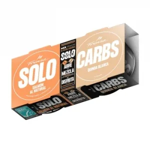 Salmón al Natural con Quiona Blanca Solo Solution 220 G.