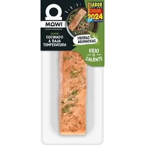 Salmón Cocinado a Baja Temperatura a las Hierbas Aromáticas Mowi