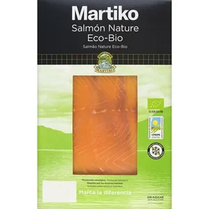 Salmón Nature Ahumado sin Azúcar Ecológico Martiko