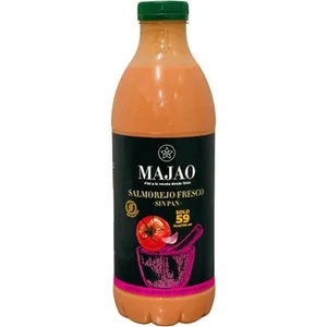 Salmorejo Fresco sin Pan sin Gluten Majao