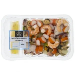 Salpicón de Marisco con Vinagreta Carrefour el Mercado 400 G