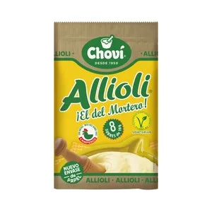 Chovi Salsa Allioli en Prácticos Sobres Monodosis Chovi 8 Uds. 144 G