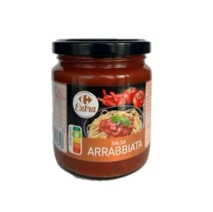 Salsa Arrabiata Extra Carrefour 235 G.