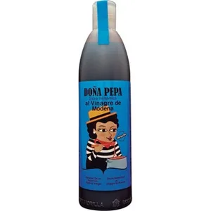 Salsa Balsámica al Vinagre de Módena sin Gluten con IGP Aceto Balsamico Di Modena Doña Pepa