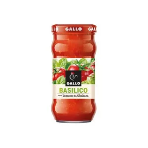 Gallo Salsa Basílico, con Tomate y Albahaca 350 G. 400 G