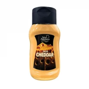 Salsa Cheddar Asturianas sin Gluten Envase 260 G.
