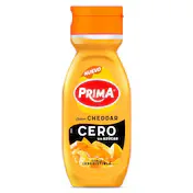 Salsa Cheddar Cero Prima 260 G