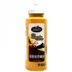 Salsa Chipotle Cremosa Zaaschila Envase 265 G.