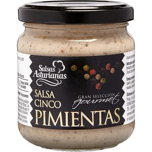 Salsa Cinco Pimientas Gran Selección Gourmet Salsas Asturianas