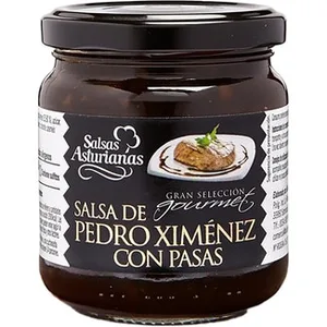 Salsa de Pedro Ximénez con Pasas Gran Selección Gourmet Salsas Asturianas