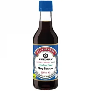 Salsa de Soja Kikkoman sin Gluten 250 Ml