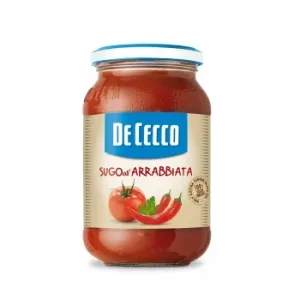 Salsa de Tomate Arrabbiata Cecco Frasco 400 G.