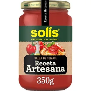 Salsa de Tomate Receta Artesana sin Gluten Solis