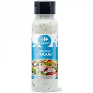 Salsa de Yogur para Ensaladas Classic Carrefour Envase 300 G.