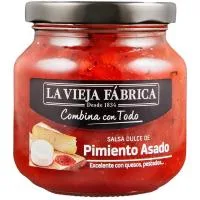 Salsa Dulce Pimiento Asadola Vieja Fabrica, Frasco 280 G