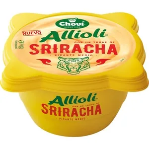 Salsa Fresca Alioli con un Toque de Siracha Picante Medio Chovi