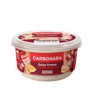 Salsa Fresca Carbonara Hacendado 0.2 KG