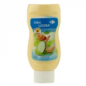 Salsa Ligera con Aceite de Girasol Carrefour 500 Ml.