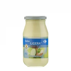 Salsa Ligera con Aceite de Girasol Carrefour Tarro 450 Ml.