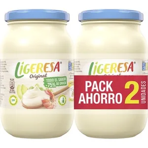 Salsa Ligera sin Gluten sin Lactosa Pack 2 Ligeresa