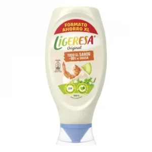Salsa Ligeresa sin Lactosa Envase 580 Ml.