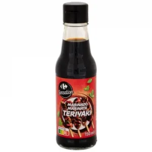 Salsa Marinado Teriyaki Sensation Carrefour Botella 150 G.