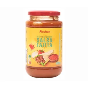 Producto Alcampo Salsa Mejicana a Base de Tomates y Verduras Especial Fajitas Producto Alcampo 410 G. 420 G