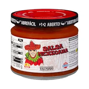 Salsa Mexicana Hacendado 0.3 KG
