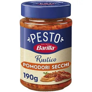 Salsa Pesto Rústico Pomodori Secchi (tomates Secos) sin Gluten Barilla