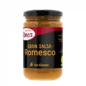 Salsa Romesco Olivera D'atenea Frasco sin Gluten 290 G.