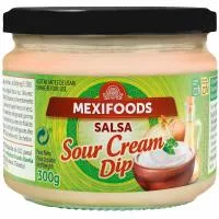 Salsa Sourcream Mexifoods, Frasco 300 G