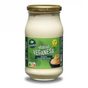Salsa Vegetal Veganesa Sensation Carrefour 450 Ml.