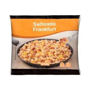 Salteado de Patata y Salchicha Frankfurt Hacendado Ultracongelado 0.45 KG
