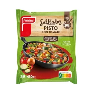 Findus Salto Pisto con Tomate, Ahora con Más Salsa 450 G.