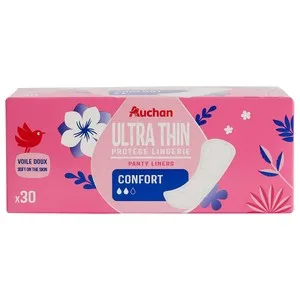 Producto Alcampo Salvaslips Ultrafinos, Normales y con Forma Anatómica 30 Uds.