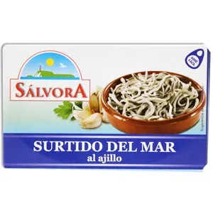 Sálvora Sucedáneo de Angulas al Ajillo Picante 50 G.