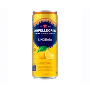 SAN Pellegrino Agua con Gas y Zumo de Limon 330 Ml.