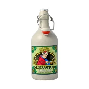 SAN Sebastian Cerveza Belga Rubia de Importación Botella 50 Cl. 500 ML