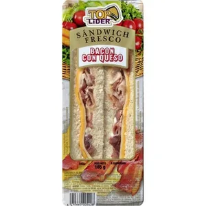 Sandwich de Bacon y Queso Toplider