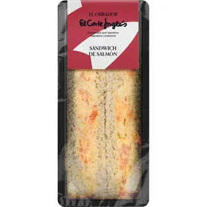 Sandwich de Salmón  el Obrador el Corte Ingles 190 G