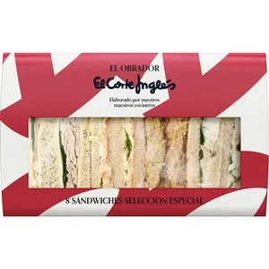 Sandwiches Selección Especial 8 Unidades el Obrador el Corte Ingles