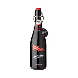 Lolailo Sangria Roja con Aromas Cítricos y Notas de Frutos Rojos Lolailo Sofisticada Botella de 75 Cl.