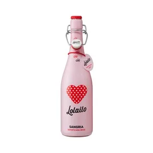 Lolailo Sangria Rosada con Toques de Sandía, Pomelo y Mandarina Lolailo Sofisticada Botella de 75 Cl. 750 ML