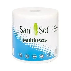 Sanisot Maxi Rollo de Cocina Multiusos de Doble Cara 37,95 M.