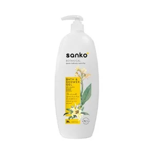 Sanki Botanical Gel para Baño o Ducha con Ph Neturo y Aroma a Vainilla 2 L. 2000 ML